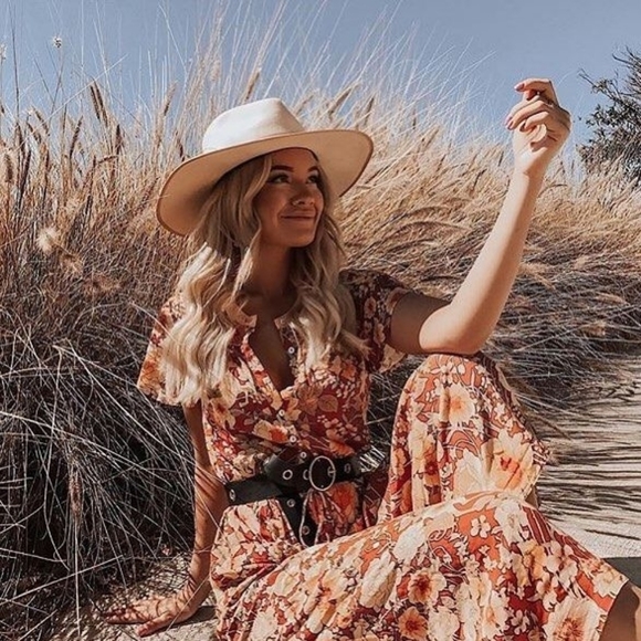 Spell designs amethyst amber jumpsuit pantsuit S - Picture 2 of 16